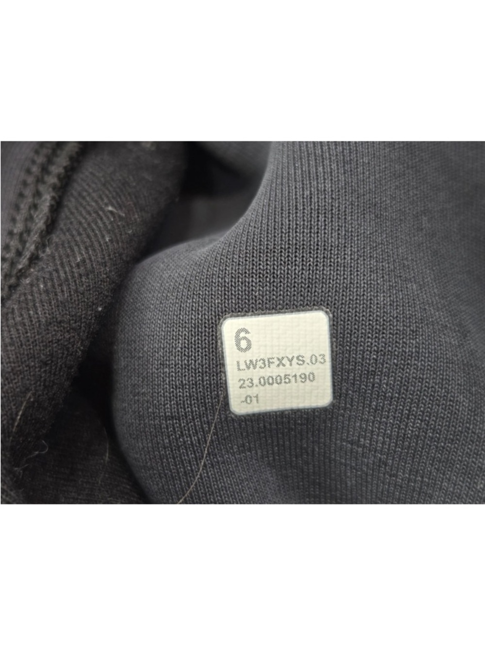 Lululemon Brushed Softstreme Funnel-Neck Zip Up Black Size 6 Womens - Picture 3 of 8